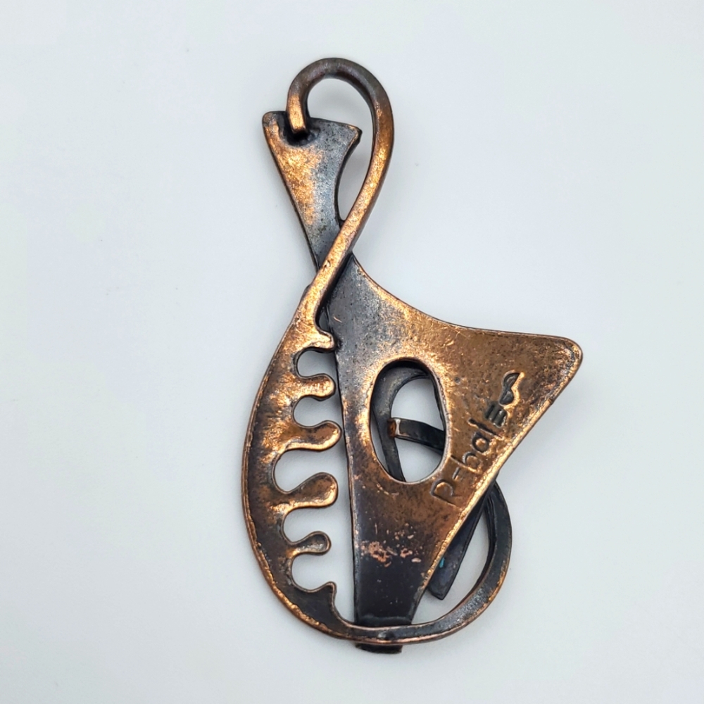 SUPER RARE HUGE Rebates Copper Pendent - Picture 9 of 13